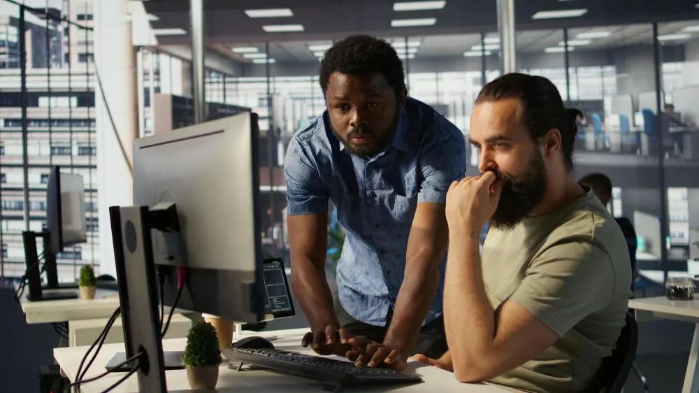 IT Support team at Burnaby office